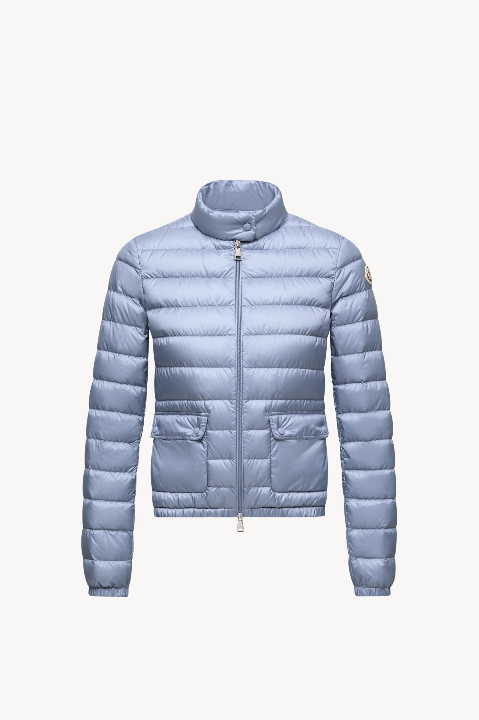Lans Packable Short Down Jacket Women Light Blue Moncler 2